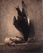Still-Life with Dead Pheasant and Hunting Bag